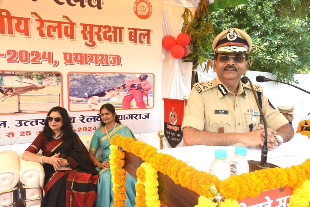 महानिरीक्षक एवं प्रधान मुख्य सुरक्षा आयुक्त/आरपीएफ, श्री ए. एन. सिन्हा