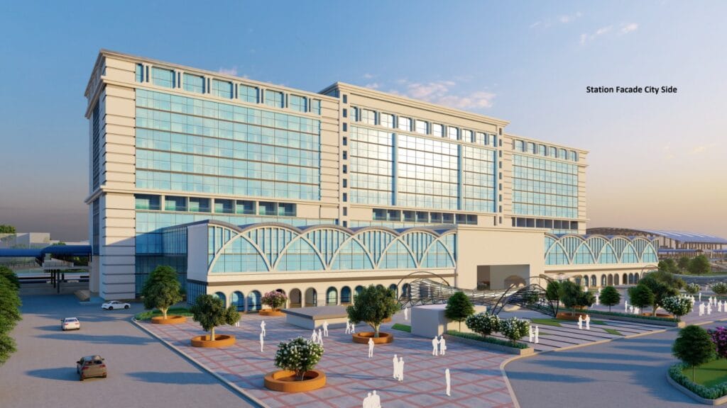 प्रवेश और सर्कुलेशन एरिया का विस्तार