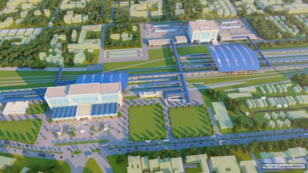 प्रयागराज जंक्शन: स्टेशनों का तेजी से पुनर्विकास