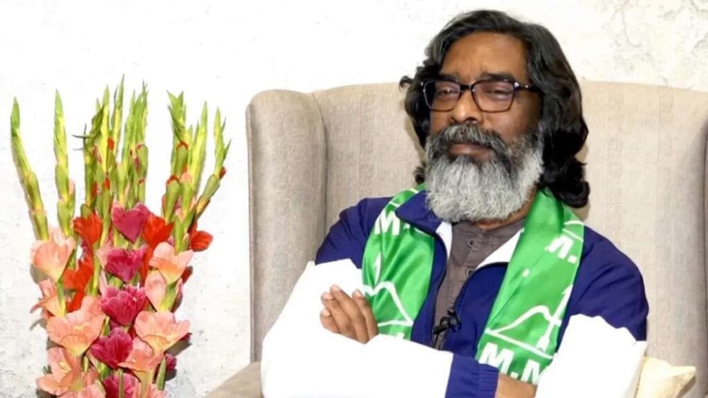 चौथी बार मुख्यमंत्री बने हेमंत सोरेन