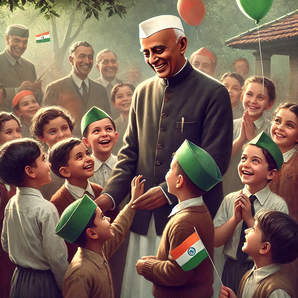 बच्चों के लिए चाचा नेहरू का प्रेम, उनकी स्मृतियों में बाल दिवस का उत्सव।