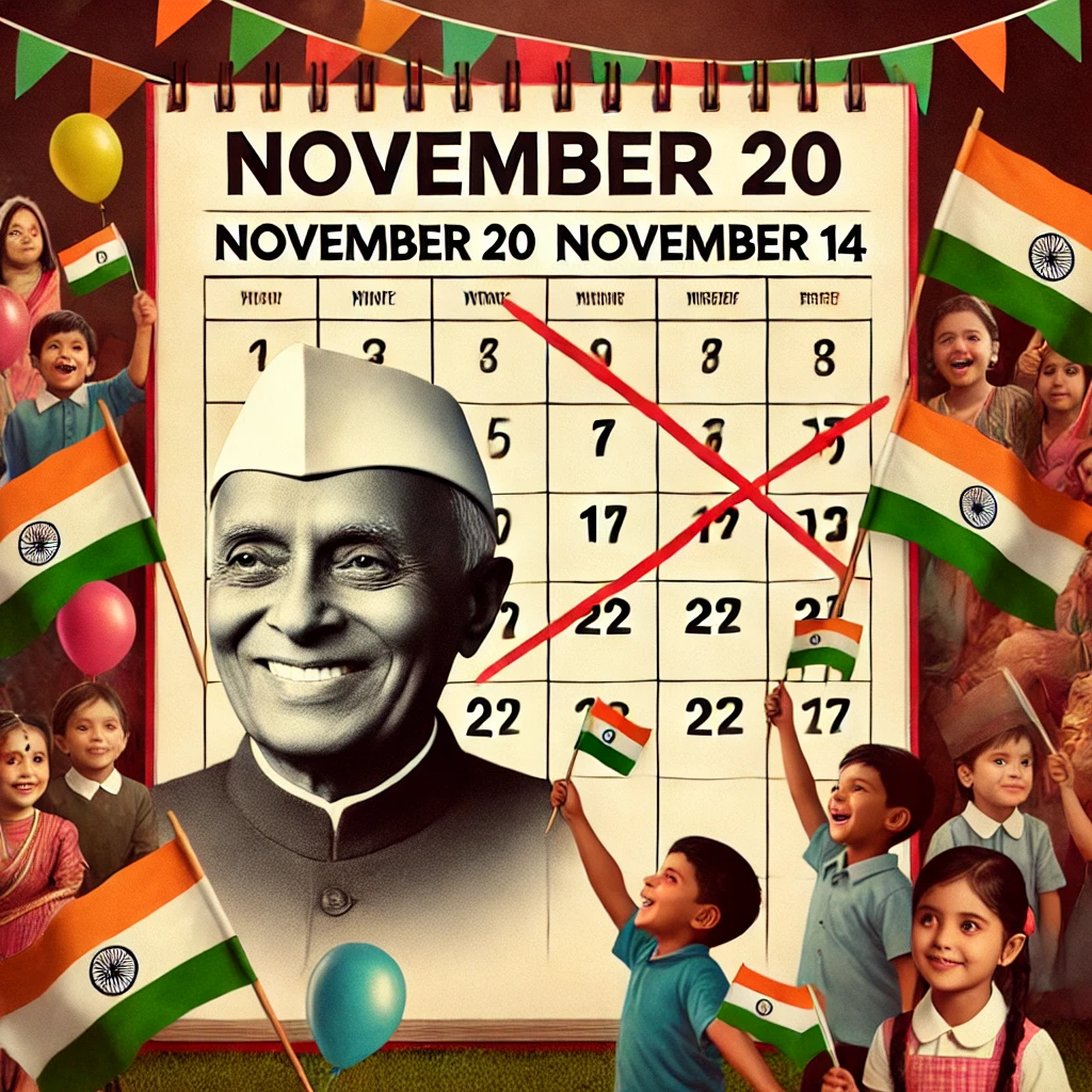 "क्यों मनाते हैं बाल दिवस अब 14 नवंबर को? नेहरू जी की यादों और बदलाव की दिलचस्प कहानी जानें!"