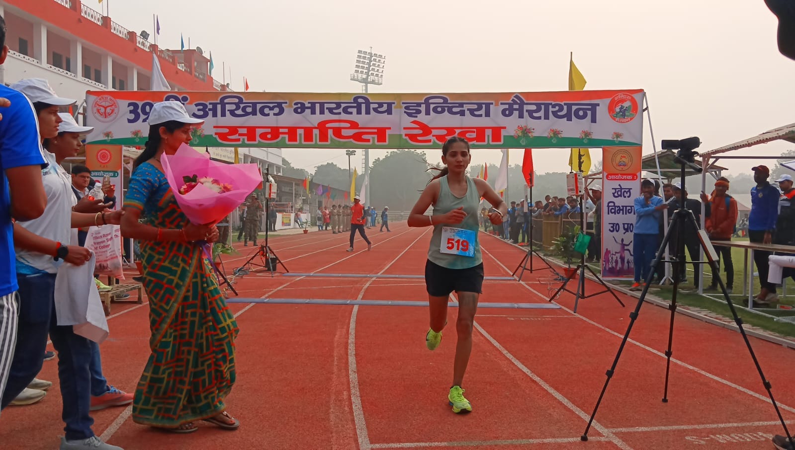 39वीं अखिल भारतीय प्राइजमनी इंदिरा मैराथन 2024 का भव्य आयोजन