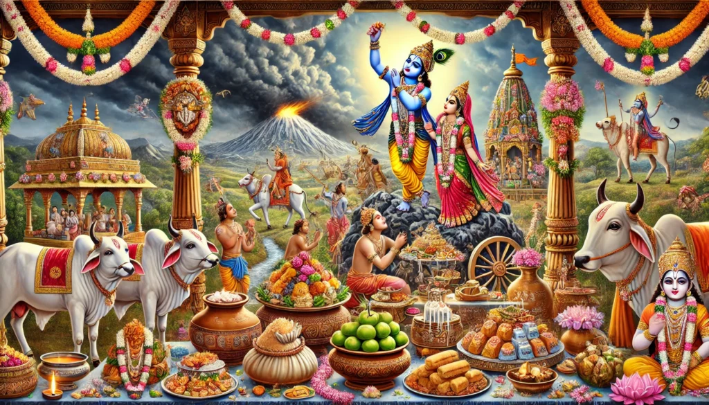 "गोवर्धन पूजा 2024: भगवान कृष्ण की भक्ति, महत्व, तिथि और पूजा विधि जानें"