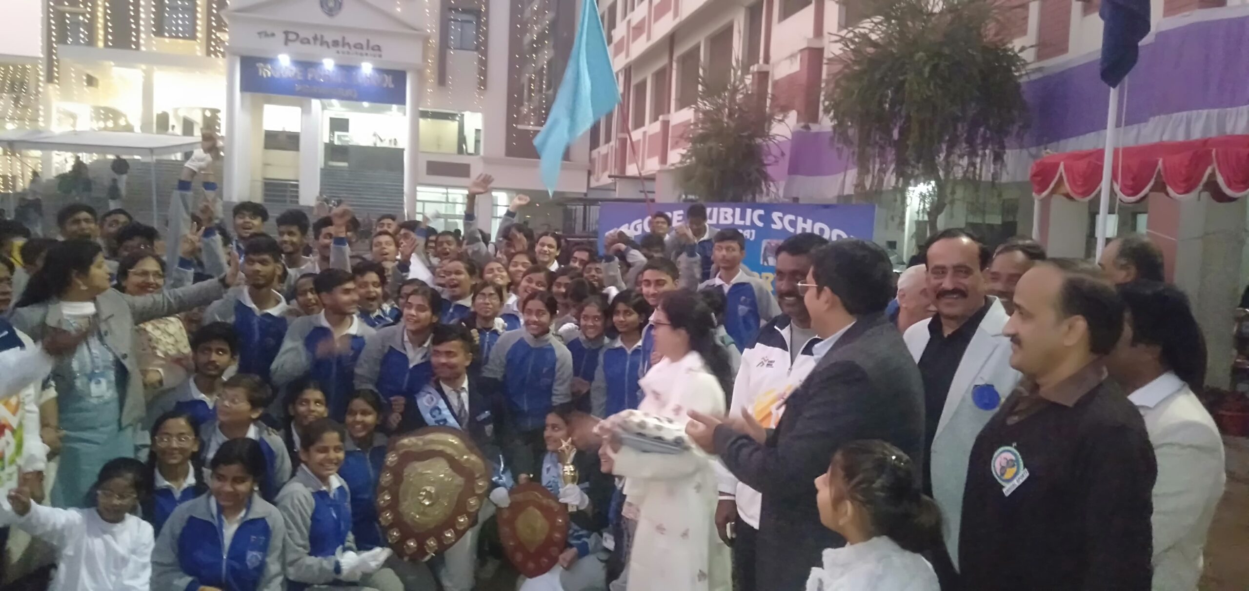 टैगोर पब्लिक स्कूल का एक दिवसीय वार्षिक क्रीड़ा दिवस सम्पन्न, वर्षा हाउस बना ओवरऑल चैम्पियन