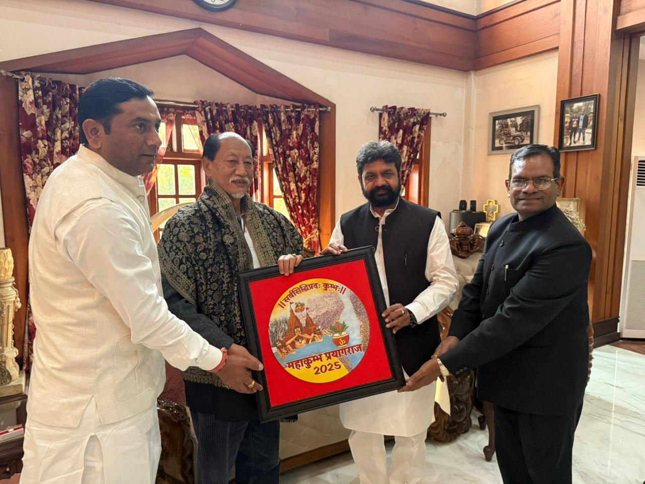 महाकुंभ-2025 का संदेश नागालैंड के मुख्यमंत्री और प्रदेशवासियों को मिला विशेष निमंत्रण।