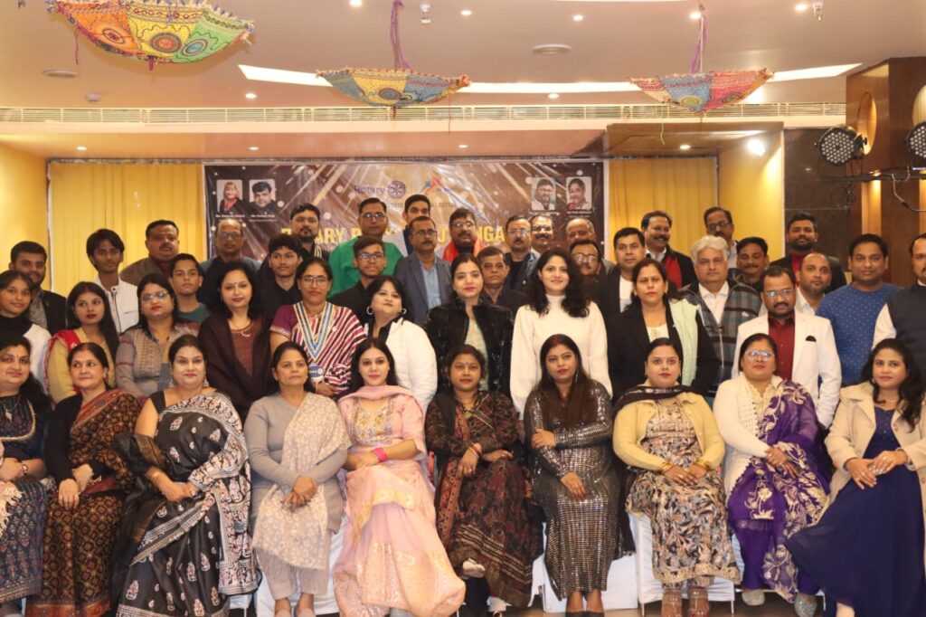 रोटरी प्रयागराज संगम पांच साल की गौरवशाली यात्रा का भव्य उत्सव