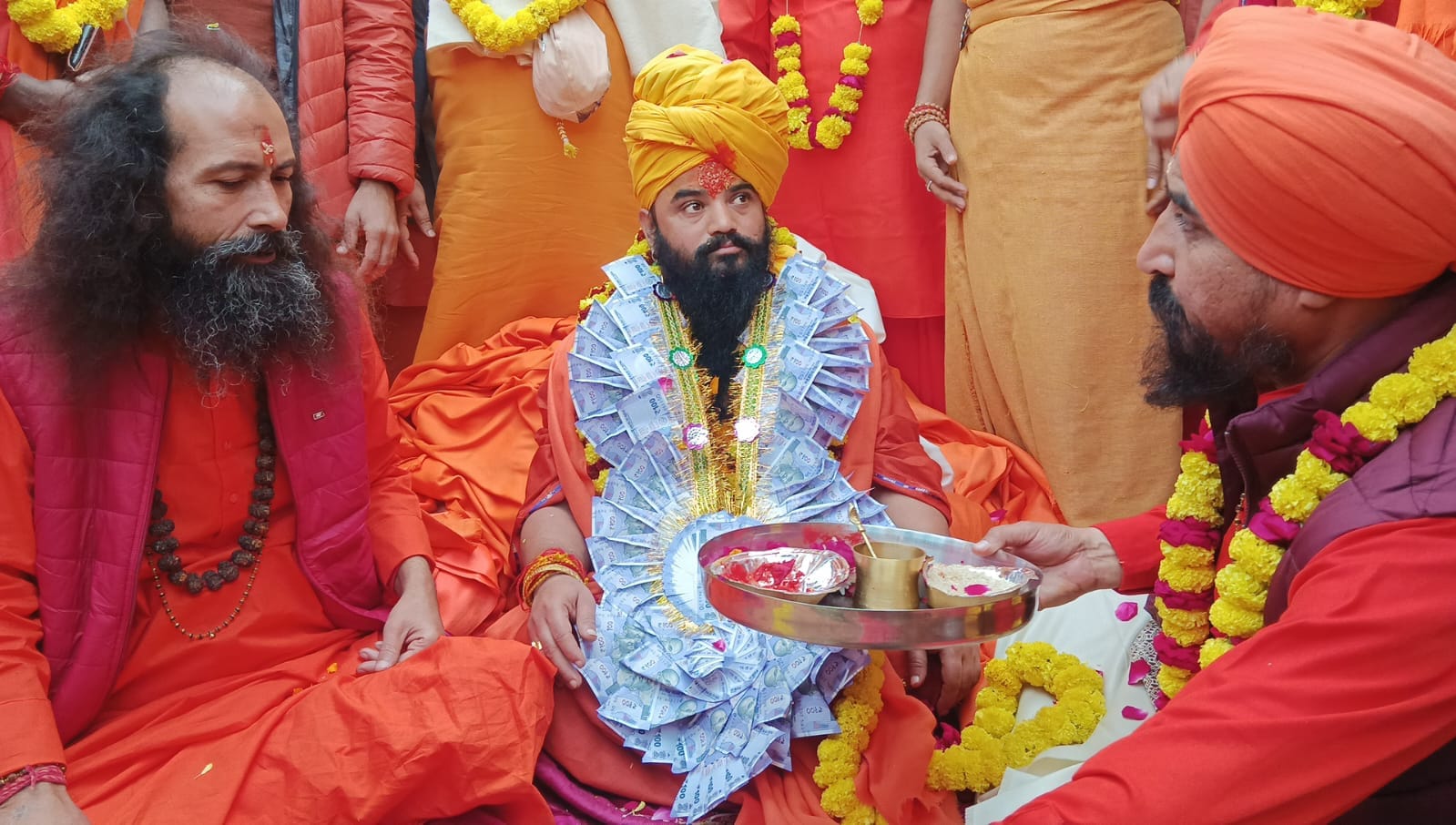 श्री पंचायती अखाड़ा बड़ा उदासीन में निर्वाण रामनौमी दास बने नए श्रीमहंत