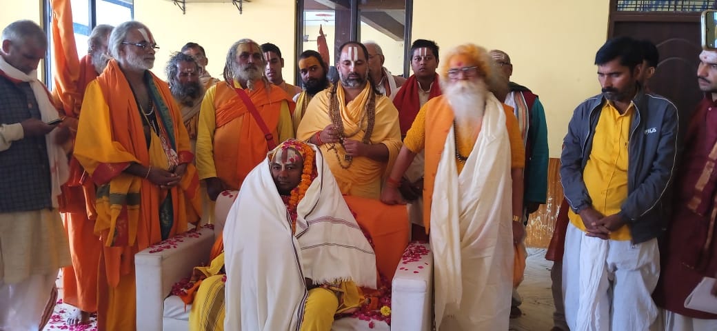 स्वामी अनंताचार्य बने जगद्गुरु रामानुजाचार्य