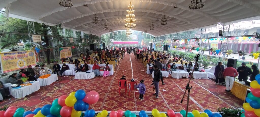 6th ORPHAN'S SMILE DAY गरीब, अनाथ और दिव्यांग बच्चों के चेहरों पर मुस्कान लाने का अनूठा प्रयास