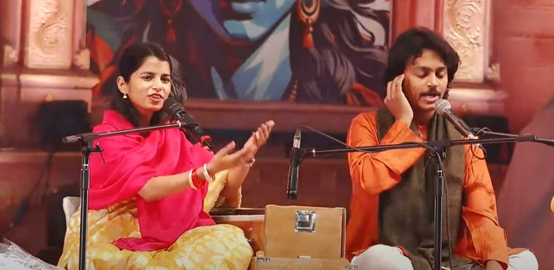 कलाग्राम में मैथिली ठाकुर के, भजनों और सूफी संगीत का जादू