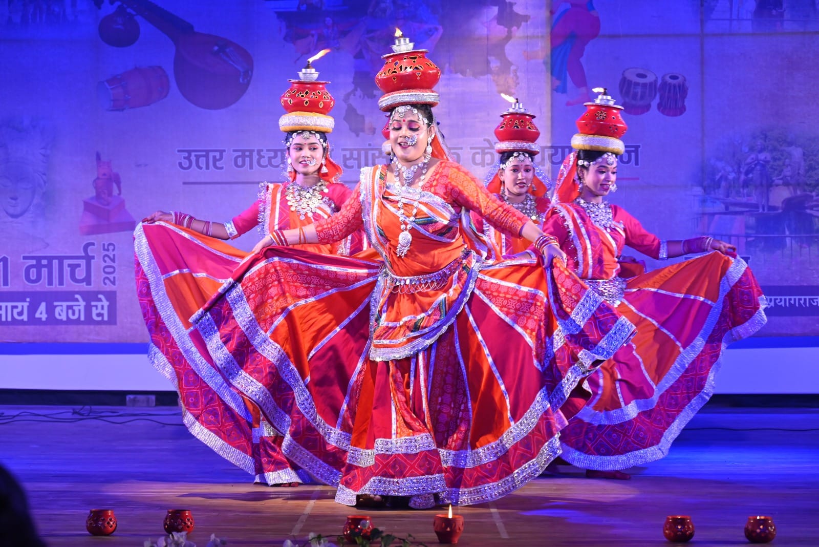 उत्तर मध्य क्षेत्र सांस्कृतिक केंद्र का 39वां स्थापना दिवस भव्य सांस्कृतिक प्रस्तुतियों से सजी शाम