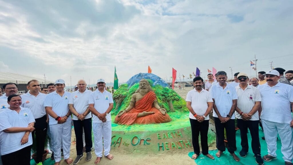 सैंड आर्ट