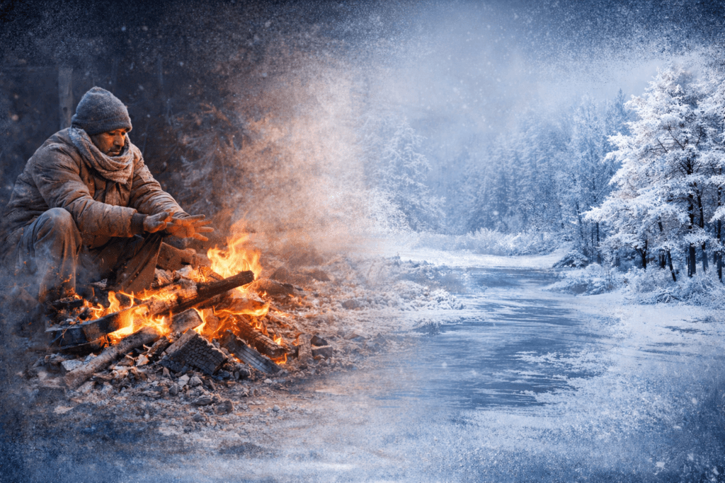 भीषण शीतलहर