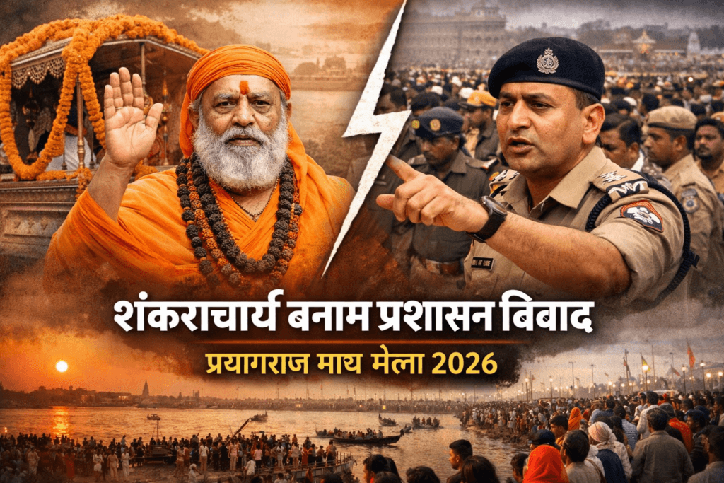 शंकराचार्य प्रयागराज विवाद