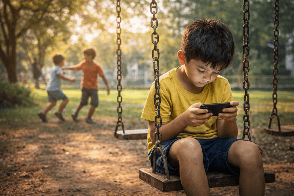 Mobile Addiction in Children बढ़ती चिंता